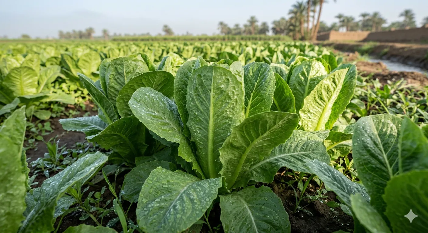 Fresh Egyptian Lettuce – Extra Crunchy & Long-Lasting Freshness