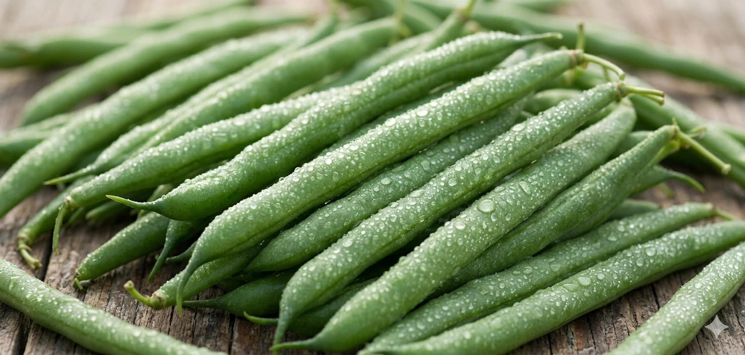 Fresh Egyptian Green Beans – Premium Quality & Tender Crunchy Texture