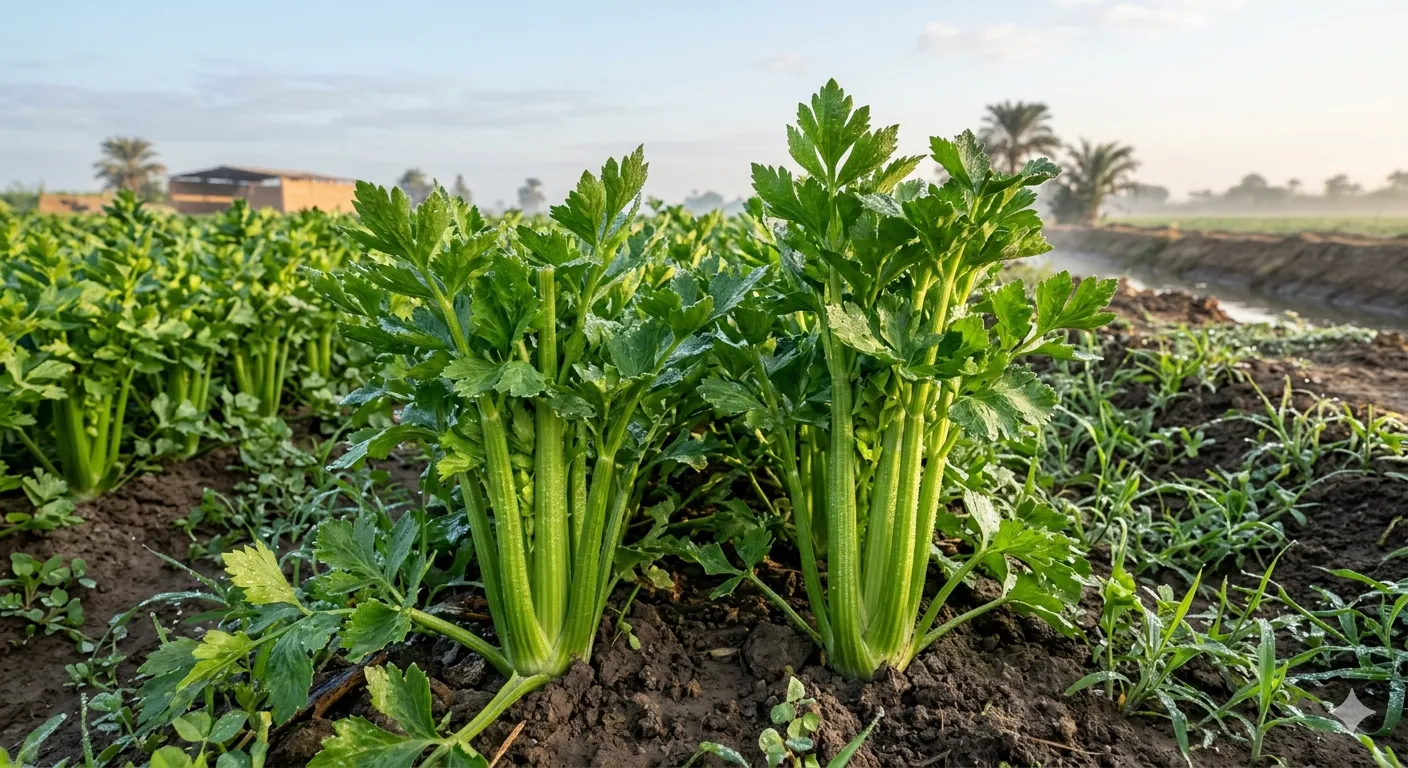 Fresh Egyptian Celery – Crunchy Stalks & Rich Aromatic Flavor