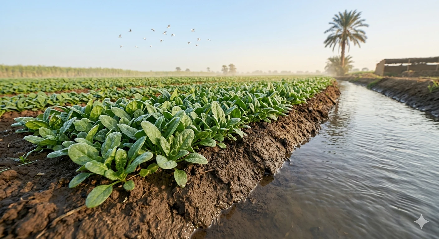 Fresh Egyptian Spinach – Green Power & Ultimate Purity