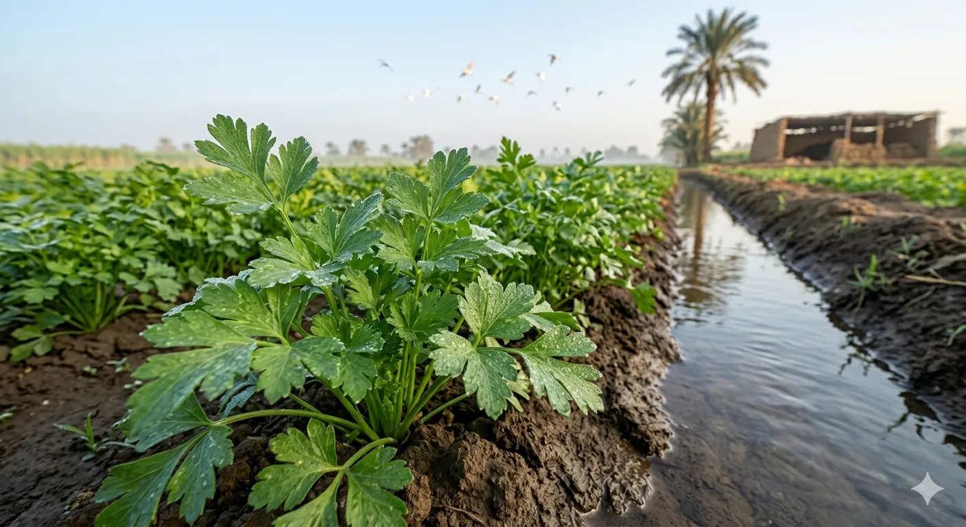 Fresh Egyptian Parsley – Premium Quality & Intense Aroma