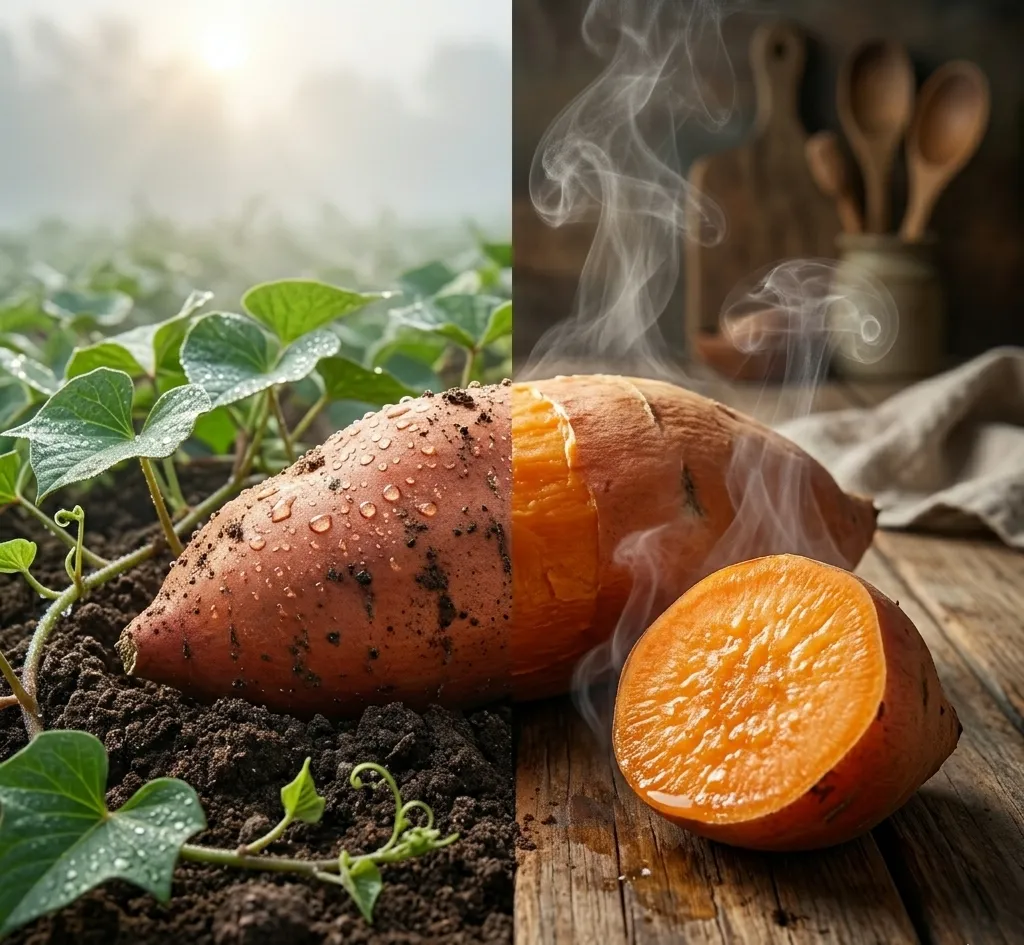 Fresh Egyptian Sweet Potatoes – Creamy Texture & Natural Sweetness