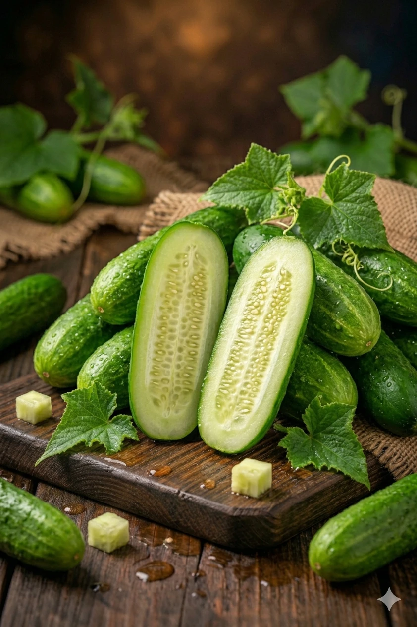 Fresh Egyptian Cucumber – Crunchy Texture & Long-Lasting Freshness